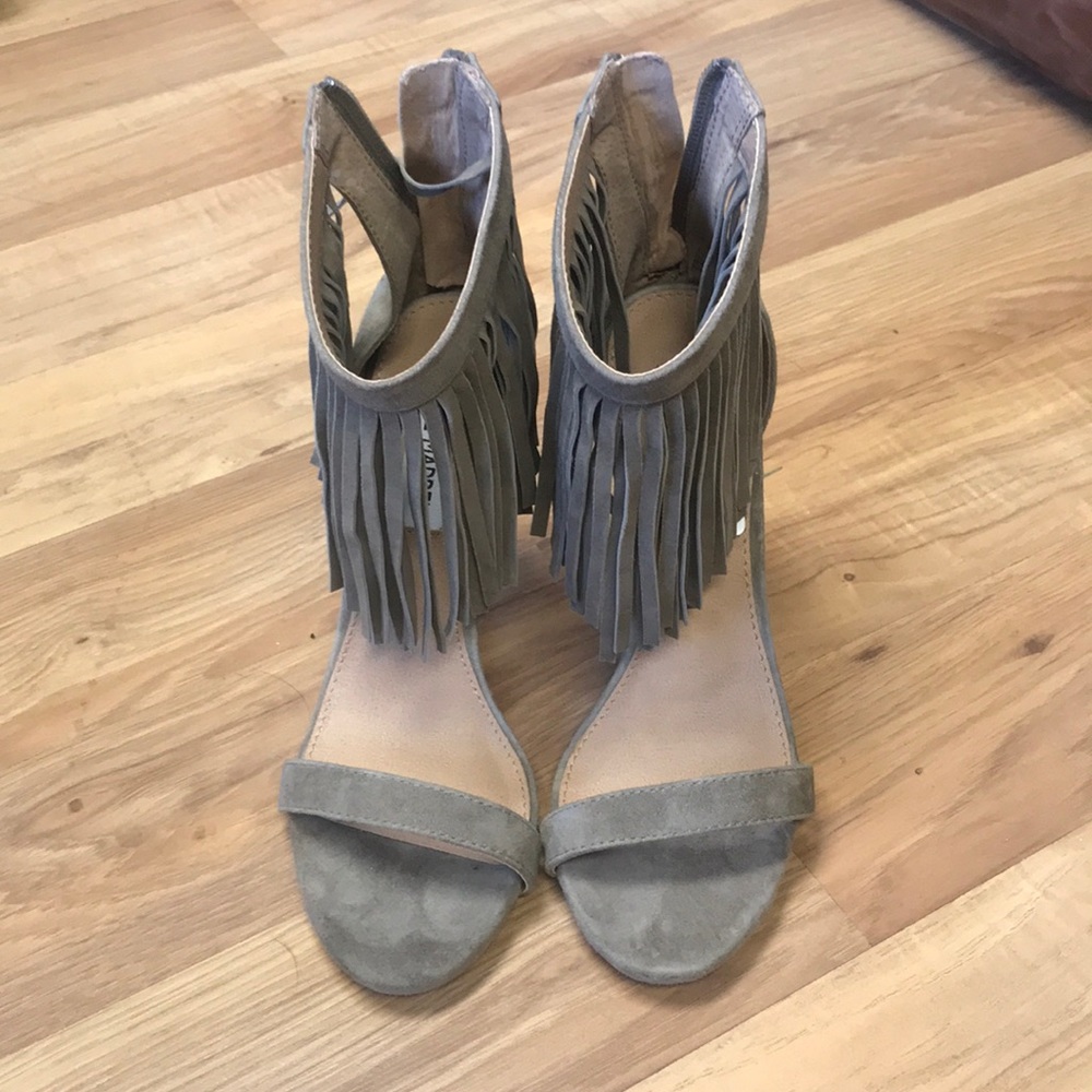 Steve Madden fringe heels